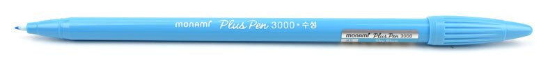 Fine liner Monami plus pen, nebesky modrá