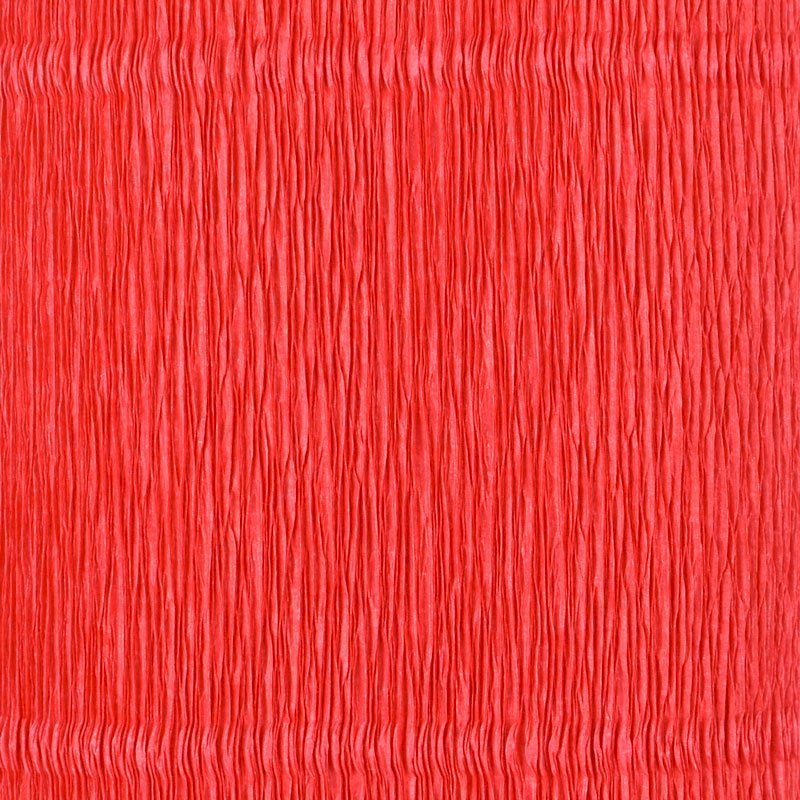 Krepový papír italský, 50 x 70 cm, červený 580