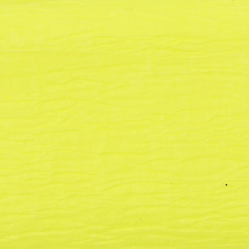 Krepový papír, neon žlutý
