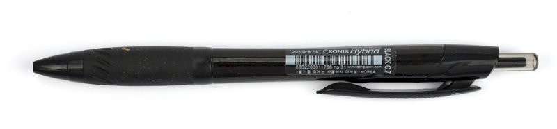 Kuličkové  pero Cronix, 0,7, černé - 1