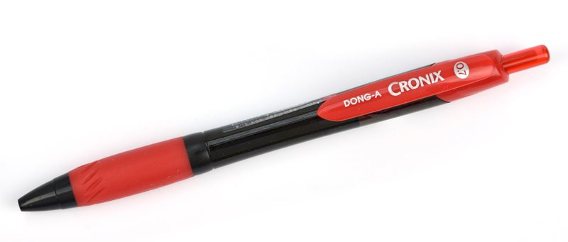 Kuličkové pero Cronix, 0,7,  červené - 1
