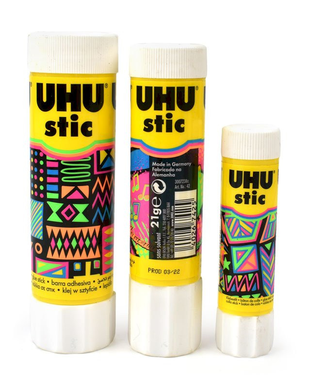Lepicí tyčinka UHU, barevný motiv Neon, 21 g - 1
