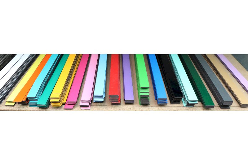 Magnetické pásky sada 20 barev, základní a pastelové - 1