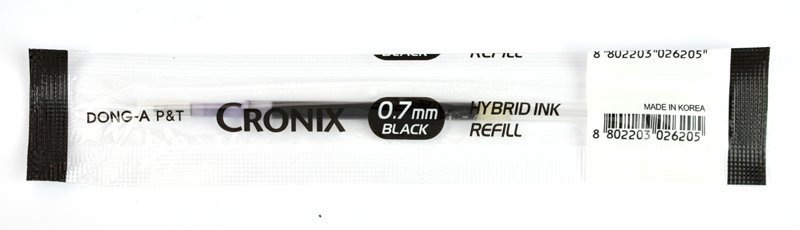 Náplň Cronix, 0,7, černá