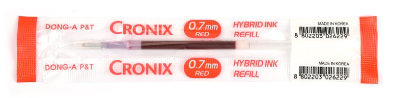 Náplň Cronix, 0,7, červená