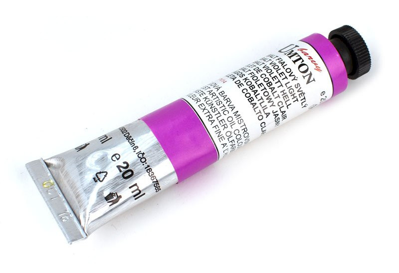 Olejová barva Umton č.24, 20 ml, fialový sv. kobalt