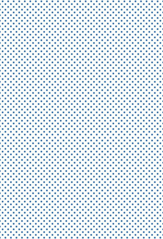 Papír A4, puntík modrý / bílý - oboustranný - 2