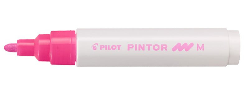 Pilot Pintor akrylový popisovač M, neonová růžová