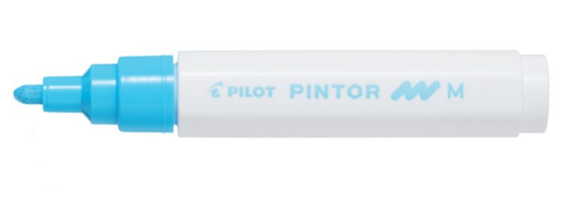 Pilot Pintor akrylový popisovač M, pastelová modrá