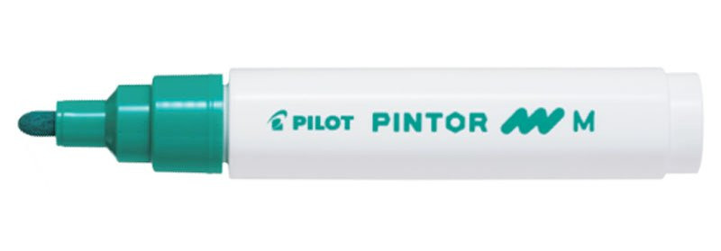 Pilot Pintor akrylový popisovač M, zelená
