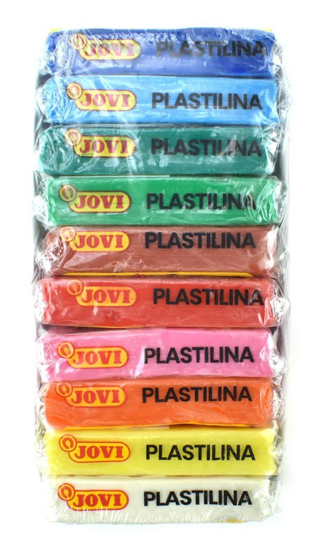 Plastelína Jovi, 50 g, 10 barev - 1
