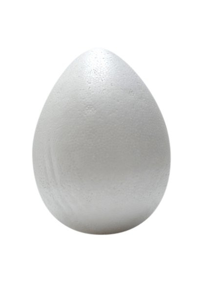 Polystyrenové vejce, 12 cm