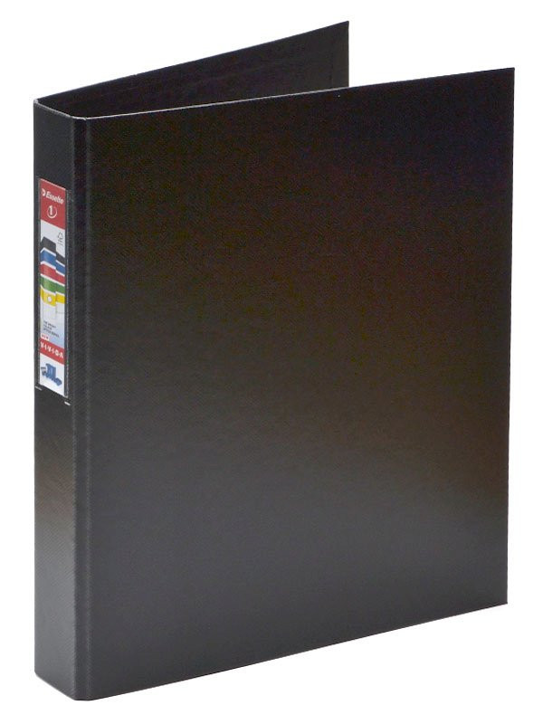 Pořadač A4, 4.kr., 3,5 cm, polypropylen Esselte, černý