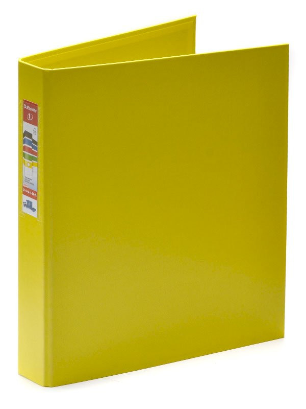 Pořadač A4, 4.kr., 3,5 cm, polypropylen, Esselte, žlutý