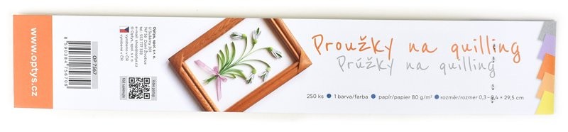 Proužky na quilling, 250 ks OPTYS, Trend - 2