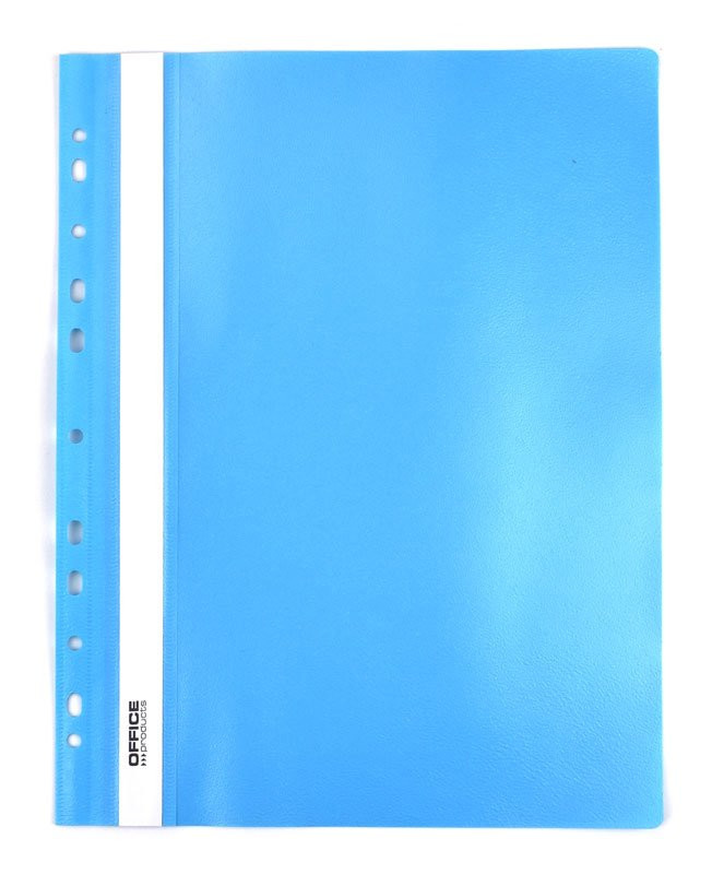 Rychlovazač A4, euroděrování, světle modrý 100/170