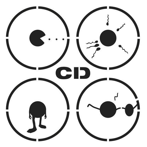 Šablona CD, 25 x 25 cm, plast, DOPRODEJ - 1
