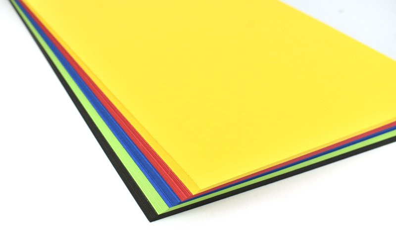 Sada xerografických papírů Duha, A3, 180 g, 5 barev/10 listů - 1