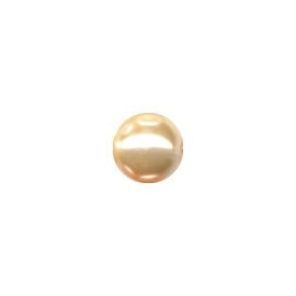 Skleněné voskované perly, krémové, 8 mm, balení 36 ks