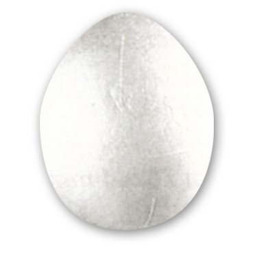 Vatové vejce, 3,9 x 3,3 cm, sada 10 ks