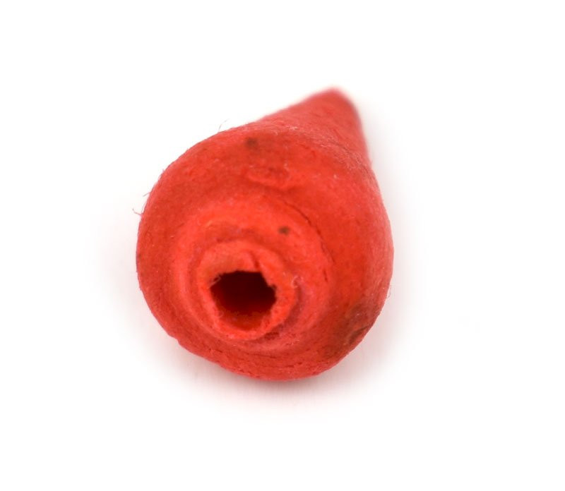 Vatový nos, růžek, 7 x 13 mm, červená barva - 1