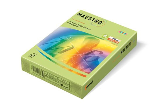 Xerografický papír Maestro color intensive A4, 80 g, 500 listů, středně zel
