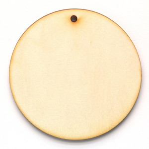 Dřevěný výřez kolečko, 12 cm