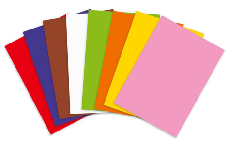 Hedvábný papír 50 x 70 cm, 24 listů, mix barev