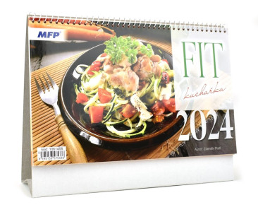 Kalendář stolní 2024 Fit kuchařka