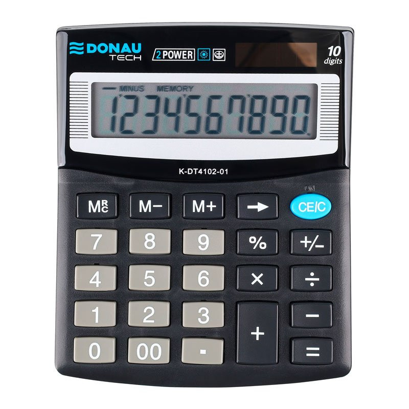 Kalkulačka K-DT4102-01, černá