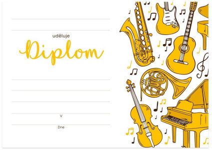 Diplom, hudební nástroje