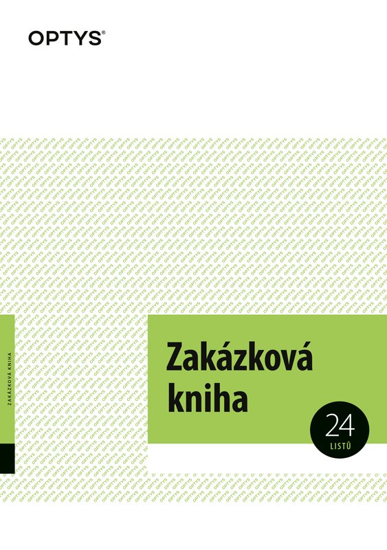 Optys Zakázková kniha A4
