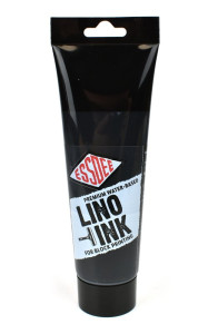 Barva na linoryt, černá, 250 ml