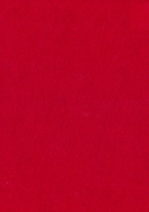 Dekorační plsť, 140 g, sv. červená