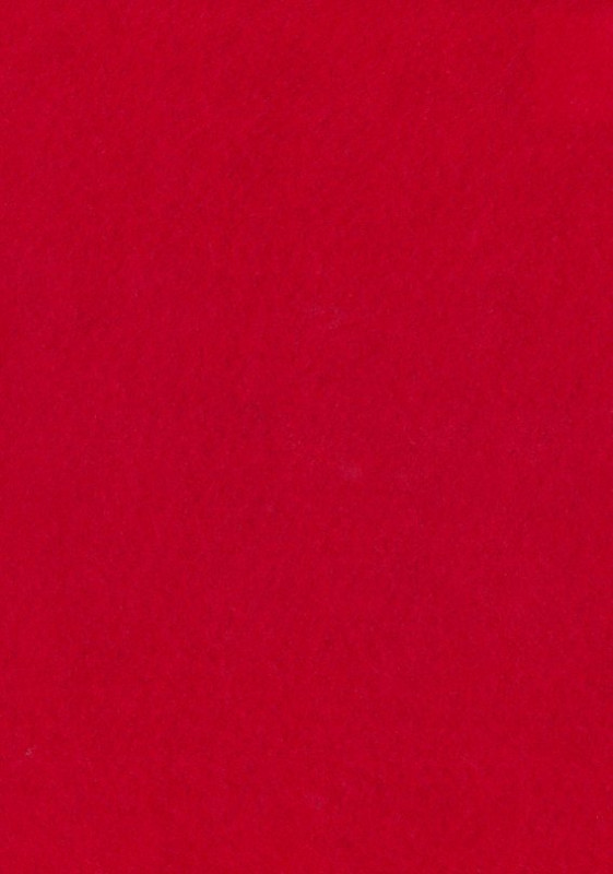 Dekorační plsť, 140 g, sv. červená