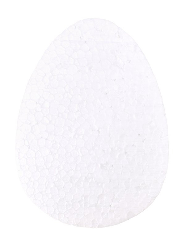 Polystyrenový výřez, vejce, 10 x 14 cm