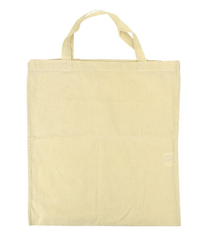 Bavlněná taška s krátkými uchy, 38 x 42 cm