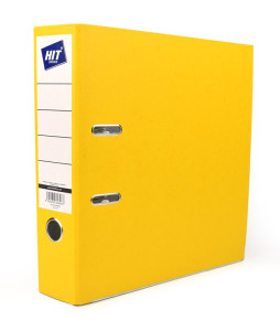 Pořadač pákový Hit Office, A4, 7,5 cm, žlutý