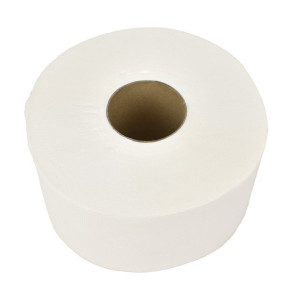 Toaletní papír Jumbo bílý, 2vrstvý, 240 mm