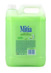 Tekuté mýdlo Mitia, zelené jablko, 5 l