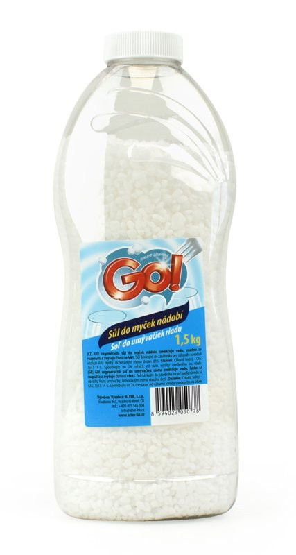 Sůl do myčky Go!, 1,5 kg