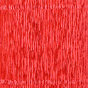 Krepový papír italský, 50 x 250 cm, 180 g, červený 580