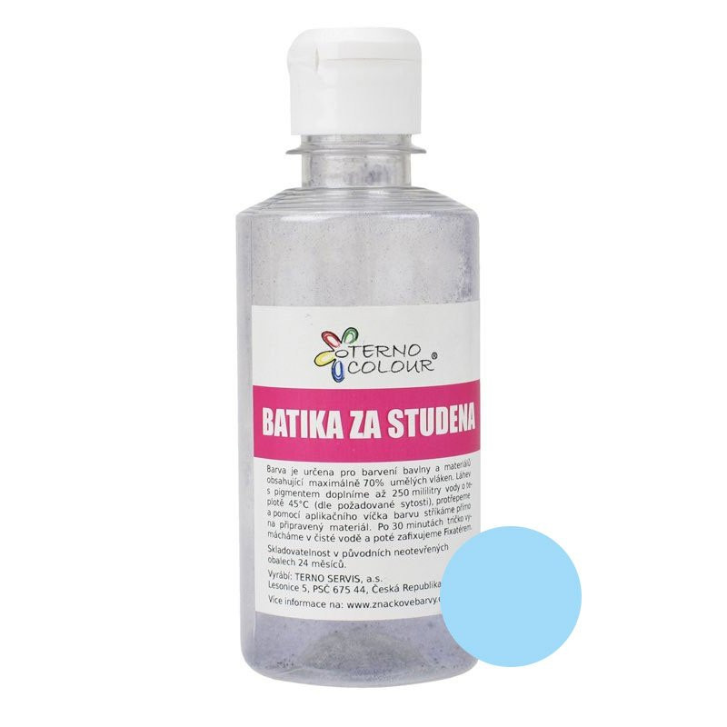 Batika za studena č. 26 světle modrá, 15 g, 250 ml