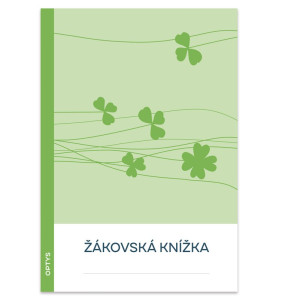 Žákovská knížka, neutrální podoba vhodná pro oba stupně, sešit A5, 32 str.