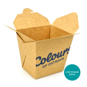 EKO box na nudle, kraft, Colours Edition, 950 ml