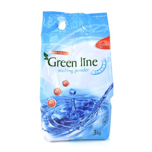 Prací prášek Green Line, univerzální, 3 kg