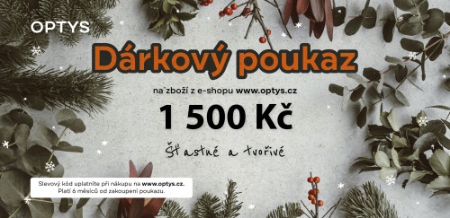 Dárkový poukaz, 1500 Kč