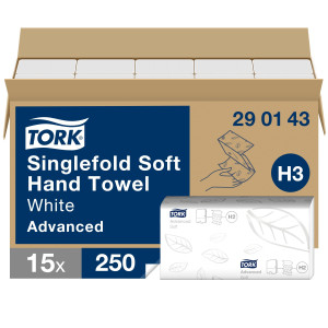 Tork Singlefold jemné papírové ručníky Advanced