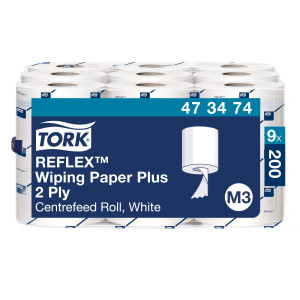 Tork Reflex® Mini papírová utěrka Plus, M3 systém