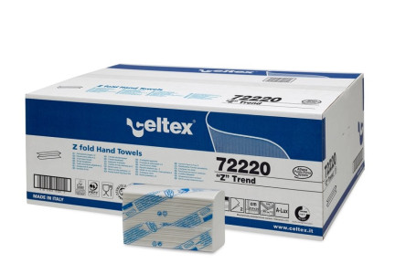 Celtex Trend papírové ručníky skládané Z 21x24 cm 2vrstvé celulóza 3750 ks